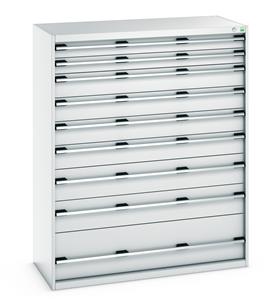 Bott Drawer Cabinets 1300 x 650 for your Workshop or Lab Cubio 9 Drawer Cabinet 1300W x 650D x 1600H